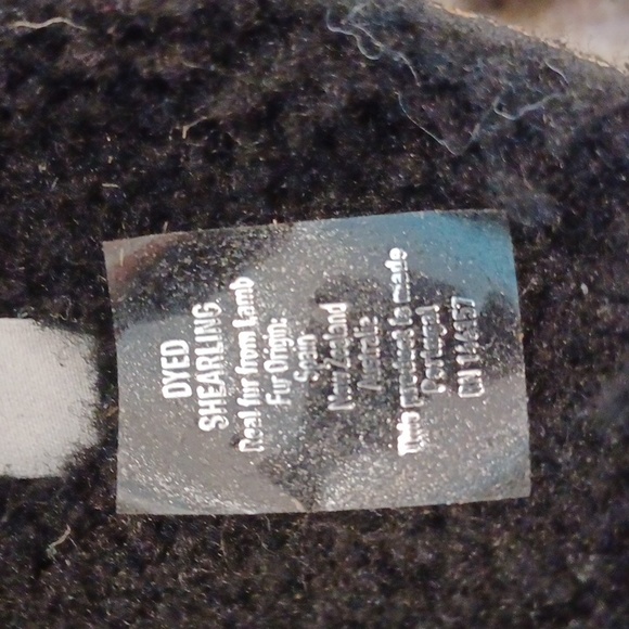 Birkenstock Papillio Big Buckle Shearling Black 2 Strap Sandals Multi Sizes NEW - Picture 12 of 15